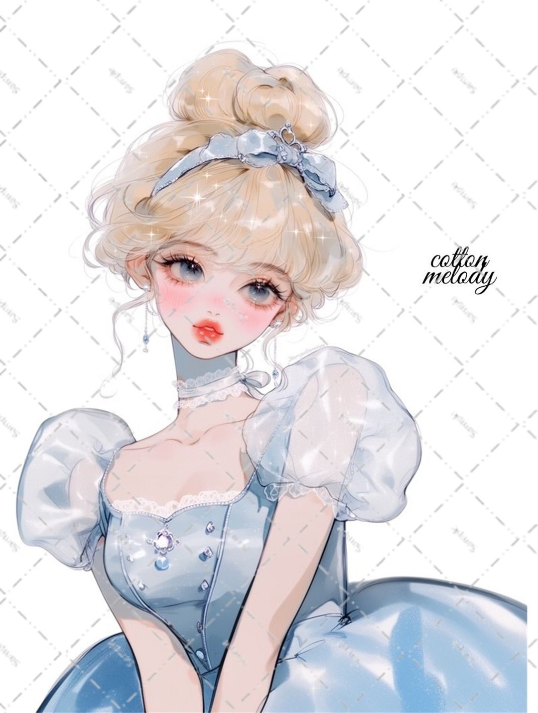 原创贴纸 no.8387 人物贴纸 原创贴纸 人物贴纸 女孩贴纸 原创人物贴纸 - 贴纸 - 纸 