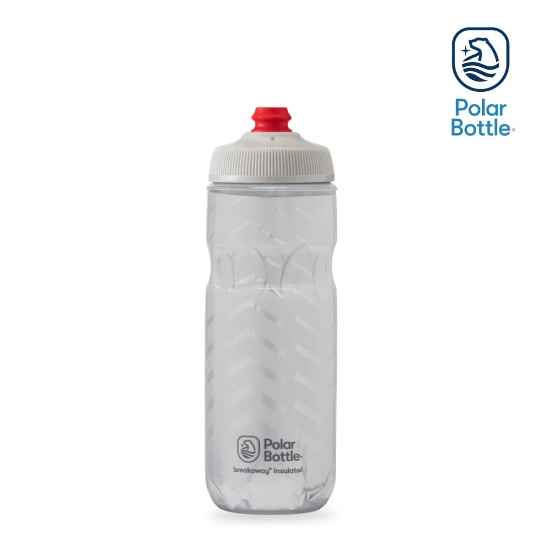 Polar Bottle 20oz 双层保冷喷射水壶 BOLT 白银 - 运动配件 - 塑料 银色