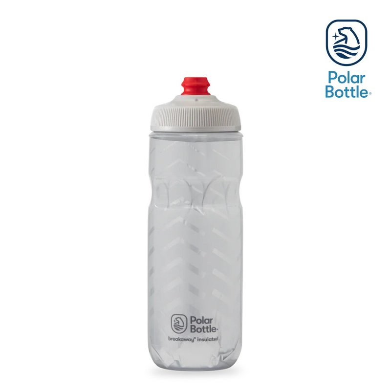 Polar Bottle 20oz 双层保冷喷射水壶 BOLT 白银 - 运动配件 - 塑料 银色