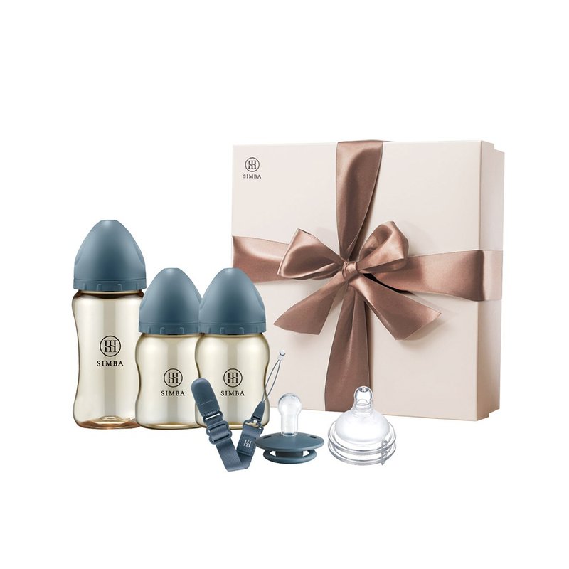 【Simba小狮王辛巴】蕴蜜铂金PPSU新生晨诺礼盒/弥月礼盒 - 满月礼盒 - 其他材质 多色