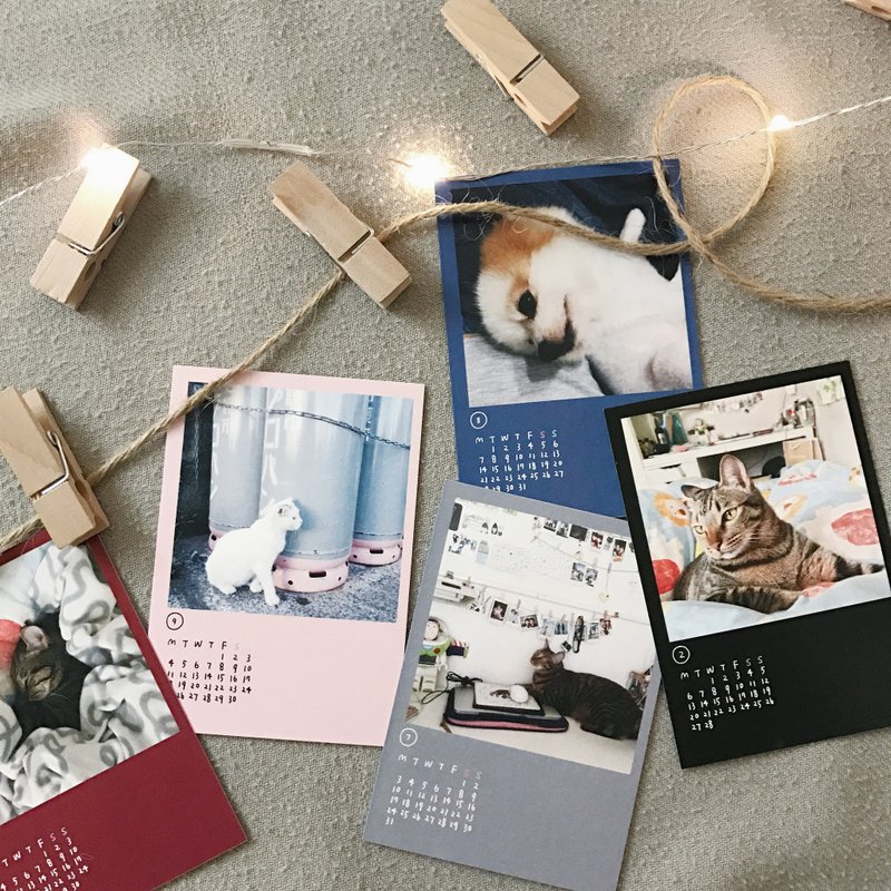 /定制/2017月份圣诞礼物盒 - 卡片/明信片 - 纸 多色