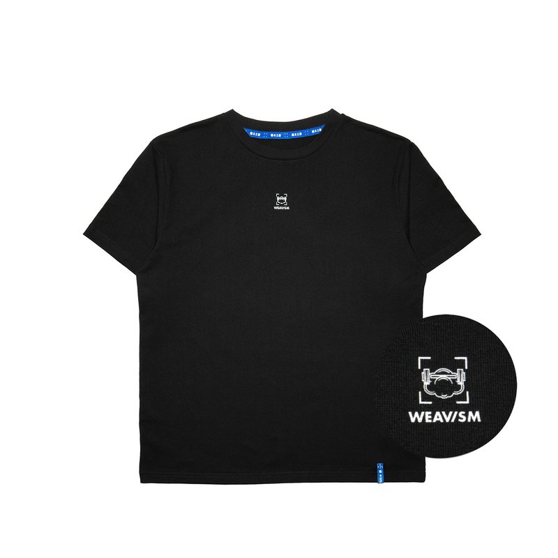 CORE 重磅有机棉Tee - 男装上衣/T 恤 - 海绵 黑色