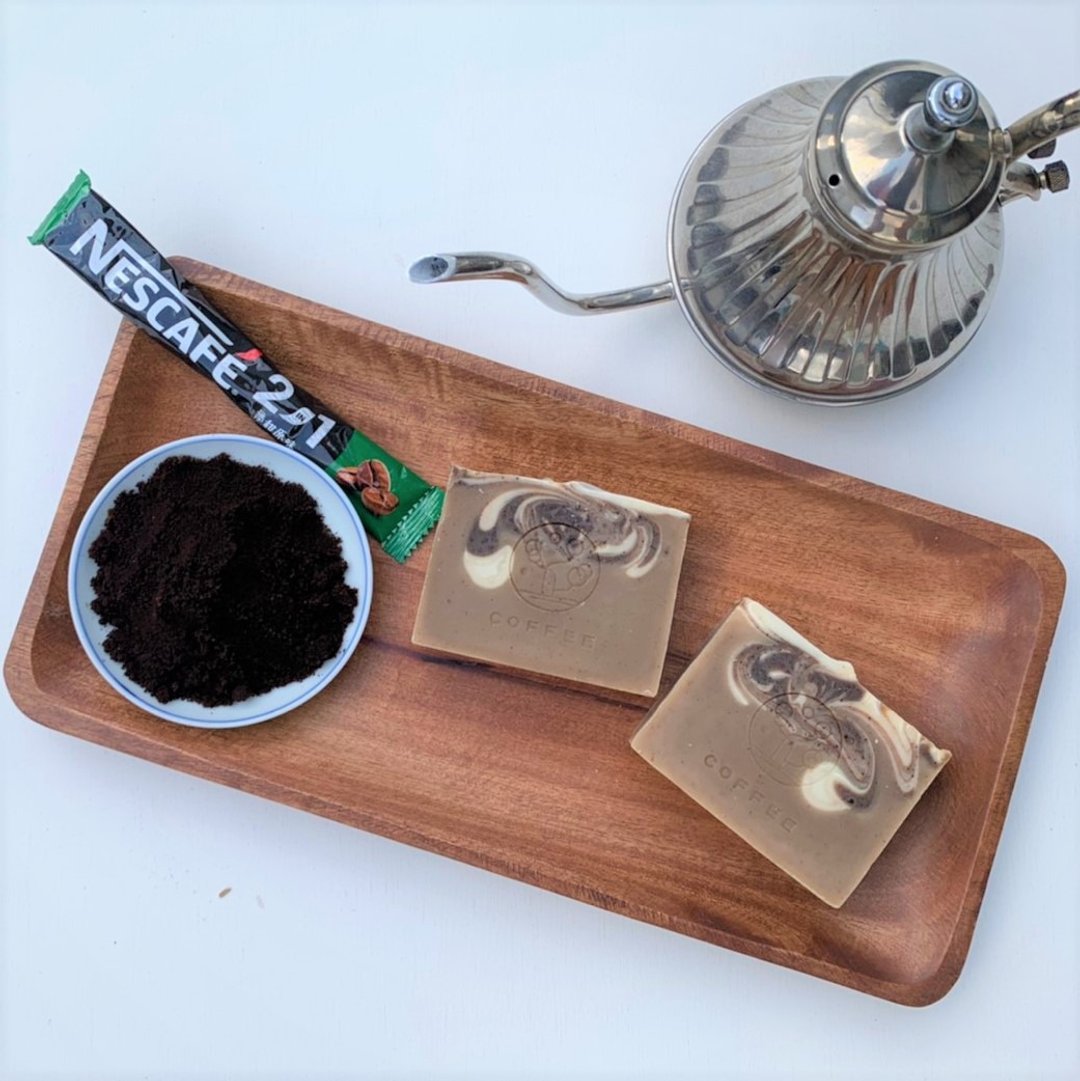 【新品优惠】 自在咖啡 Coffee | 微磨砂手工皂 (Face/Body) - 肥皂/手工皂 - 其他材质 咖啡色