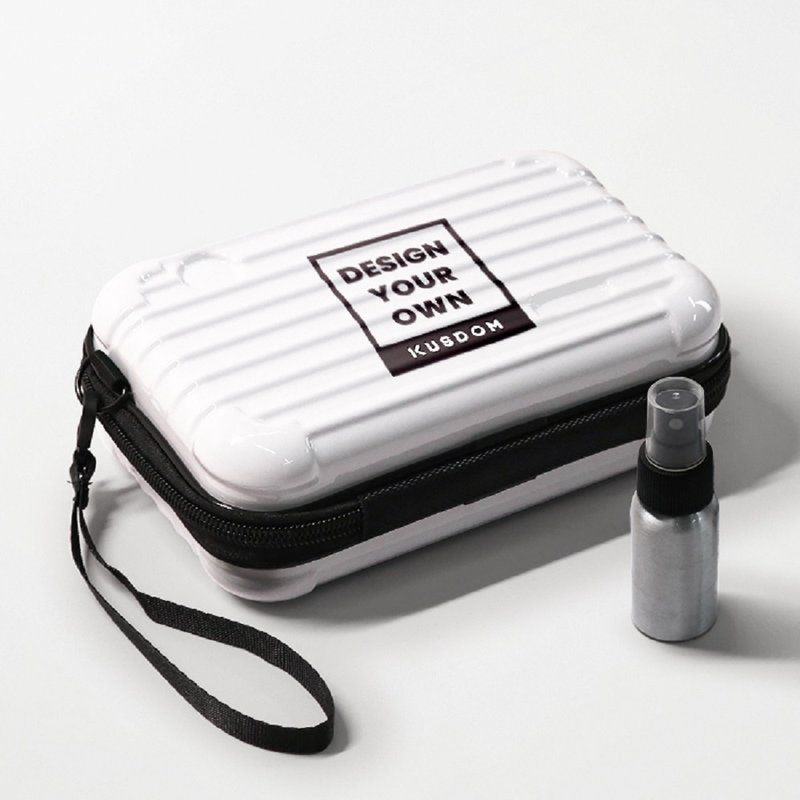 斜挎手提两用化妆包/100个 - 手提包/手提袋 - 其他材质 白色