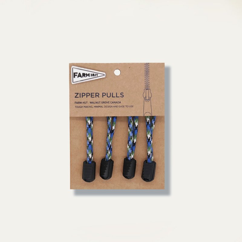FARM HUT 多功能拉链拉绳_蓝 - 其他 - 纸 多色