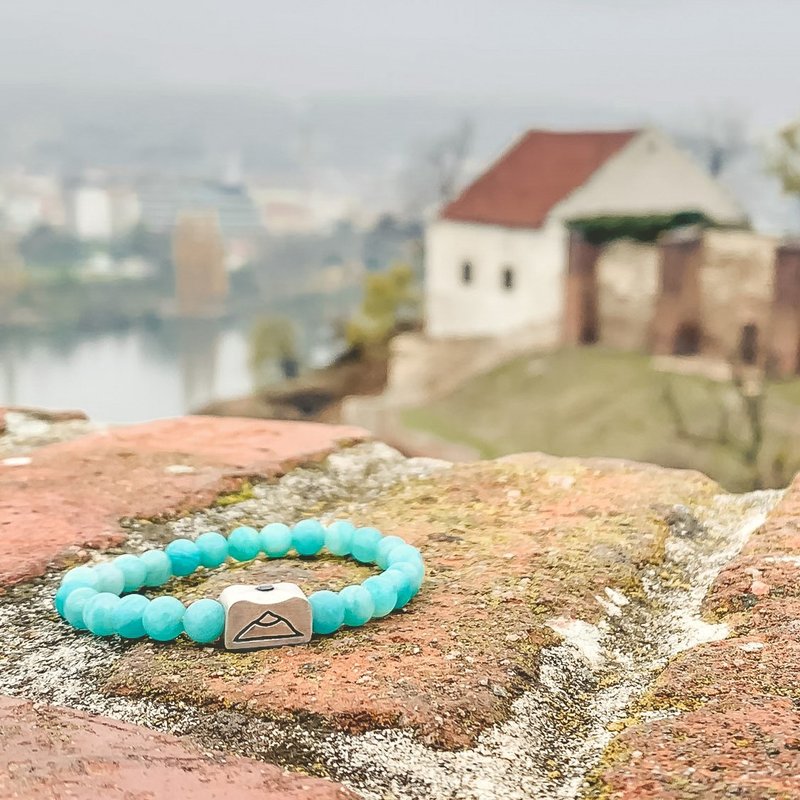 Origin 6 Amazonite手环 - 天河石/925纯银 - 手链/手环 - 其他材质 多色