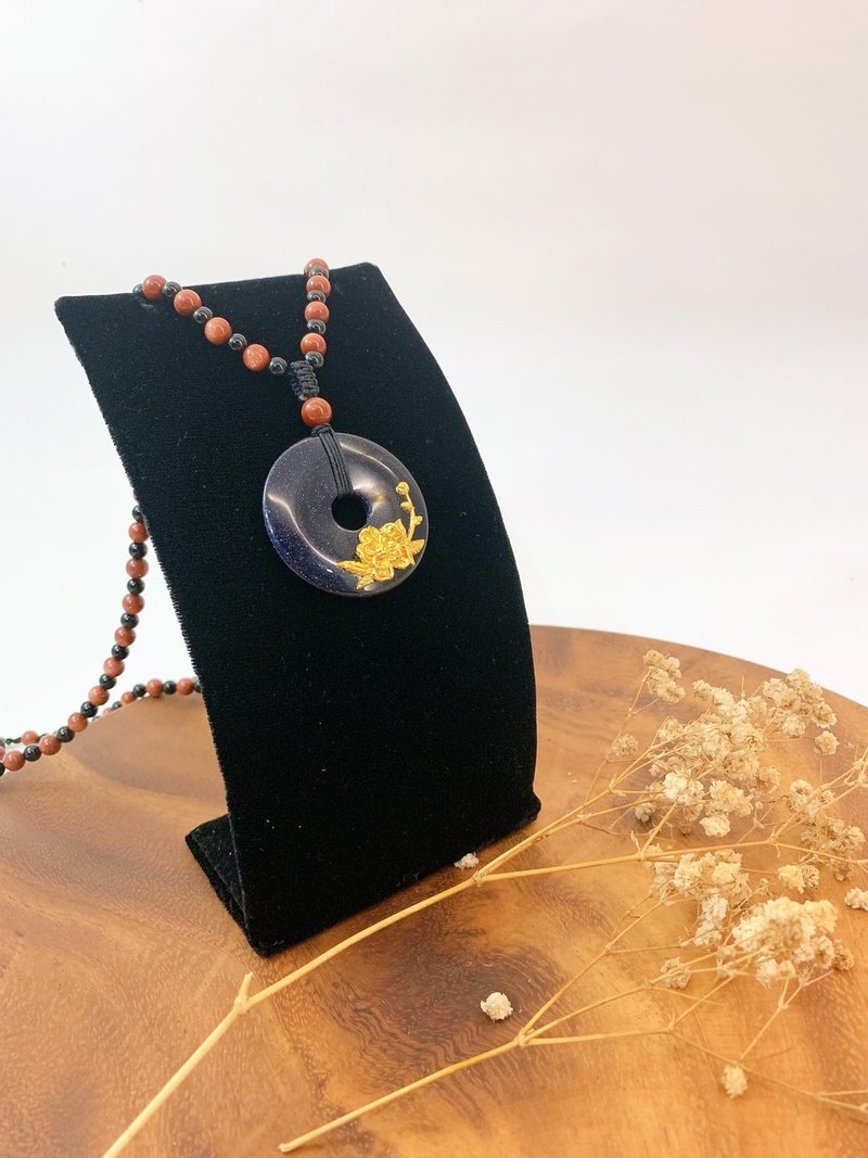 晨墨饰金系列-梅花 项链 坠子 - 项链 - 玉石 