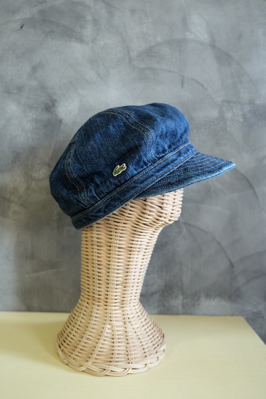Vintage Lacoste Newsboy Hat - 帽子 - 棉．麻 