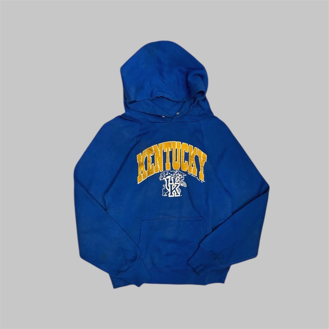 Vintage 90美国古着 肯塔基学校 连帽上衣hoodie - 中性连帽卫衣/T 恤 - 棉．麻 多色
