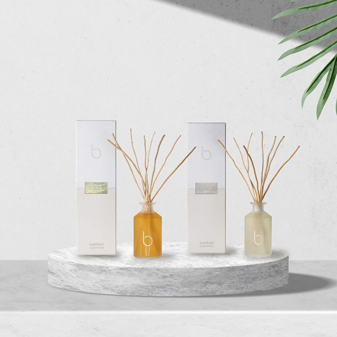 预购【人气组合】Bamford 香氛室内扩香二入组 250ml*2 - 香薰/精油/线香 - 玻璃 绿色