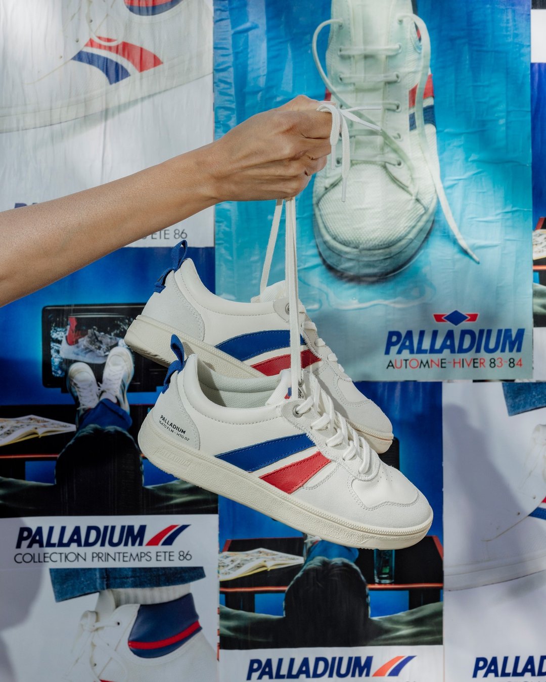 PALLADIUM PALLACUP FLAME LTH 复古休闲鞋 经典法国 74485-160 - 其他女款皮鞋 - 其他材质 多色