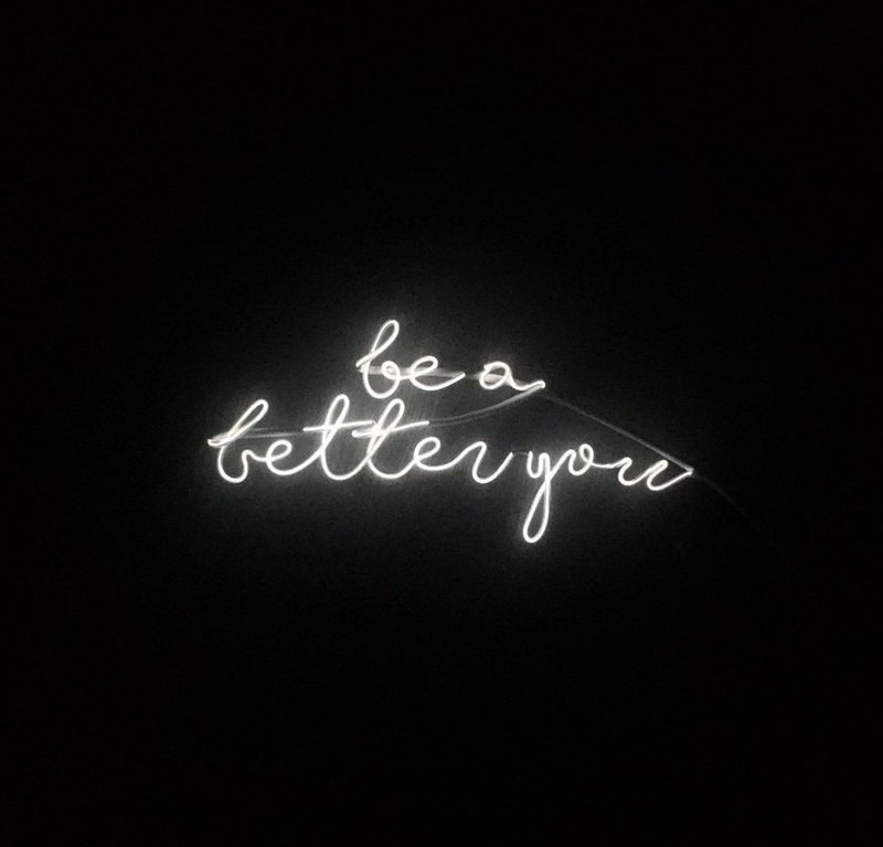 neonlite 定制霓虹文字图案灯 /be a better you/ - 灯具/灯饰 - 塑料 白色