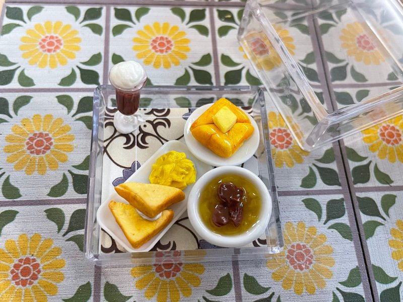 迷你袖珍港式茶餐 - 摆饰 - 其他材质 