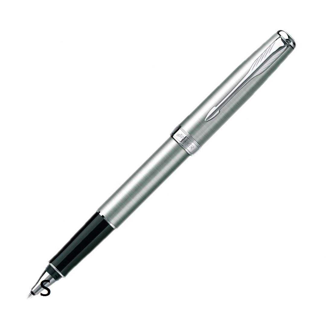PARKER 商籁系列 铬钢白夹 钢珠笔 - 钢珠笔 - 其他金属 灰色