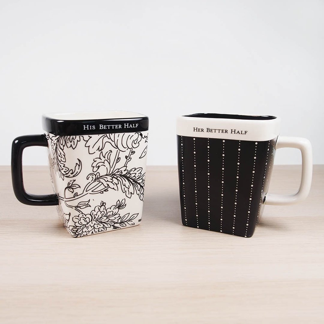 US 结婚对杯【Hallmark-礼品】 - 咖啡杯/马克杯 - 其他材质 黑色