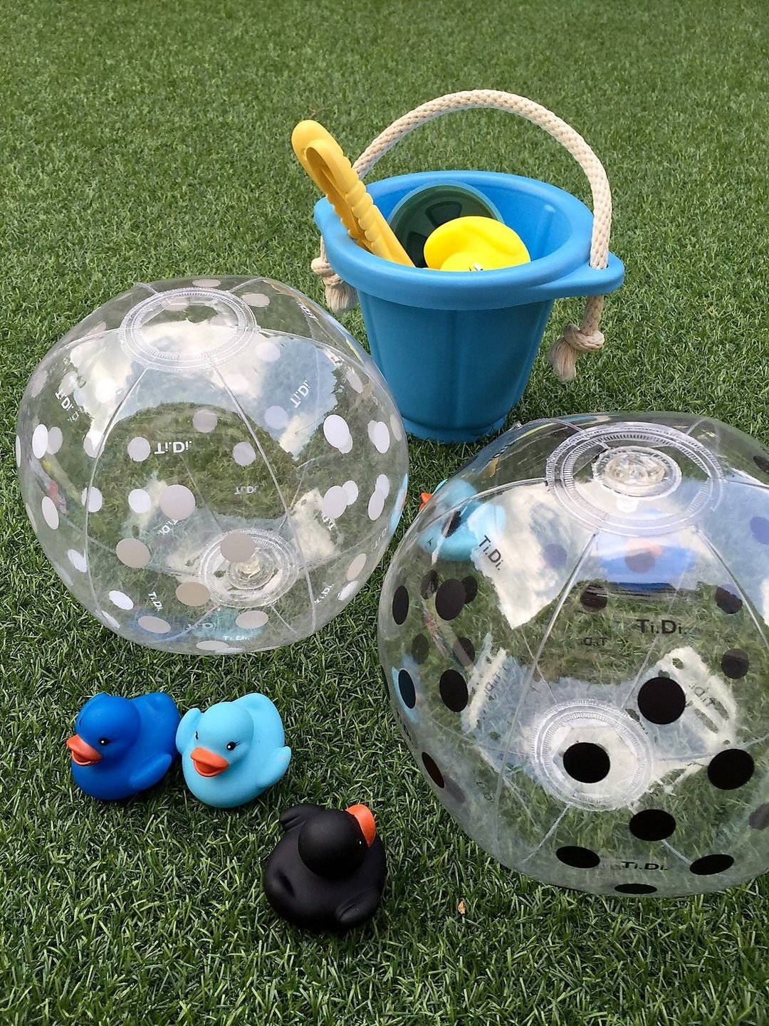 TiDi FunFun 透明海滩球 - 玩具/玩偶 - 防水材质 透明