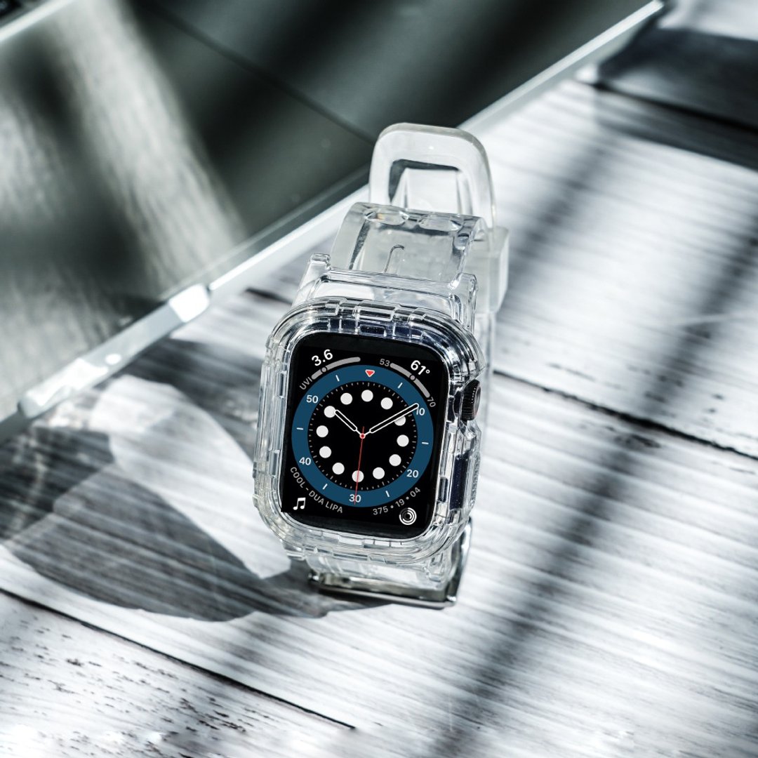 Apple Watch 防摔透明运动表带 - 其他 - 塑料 多色