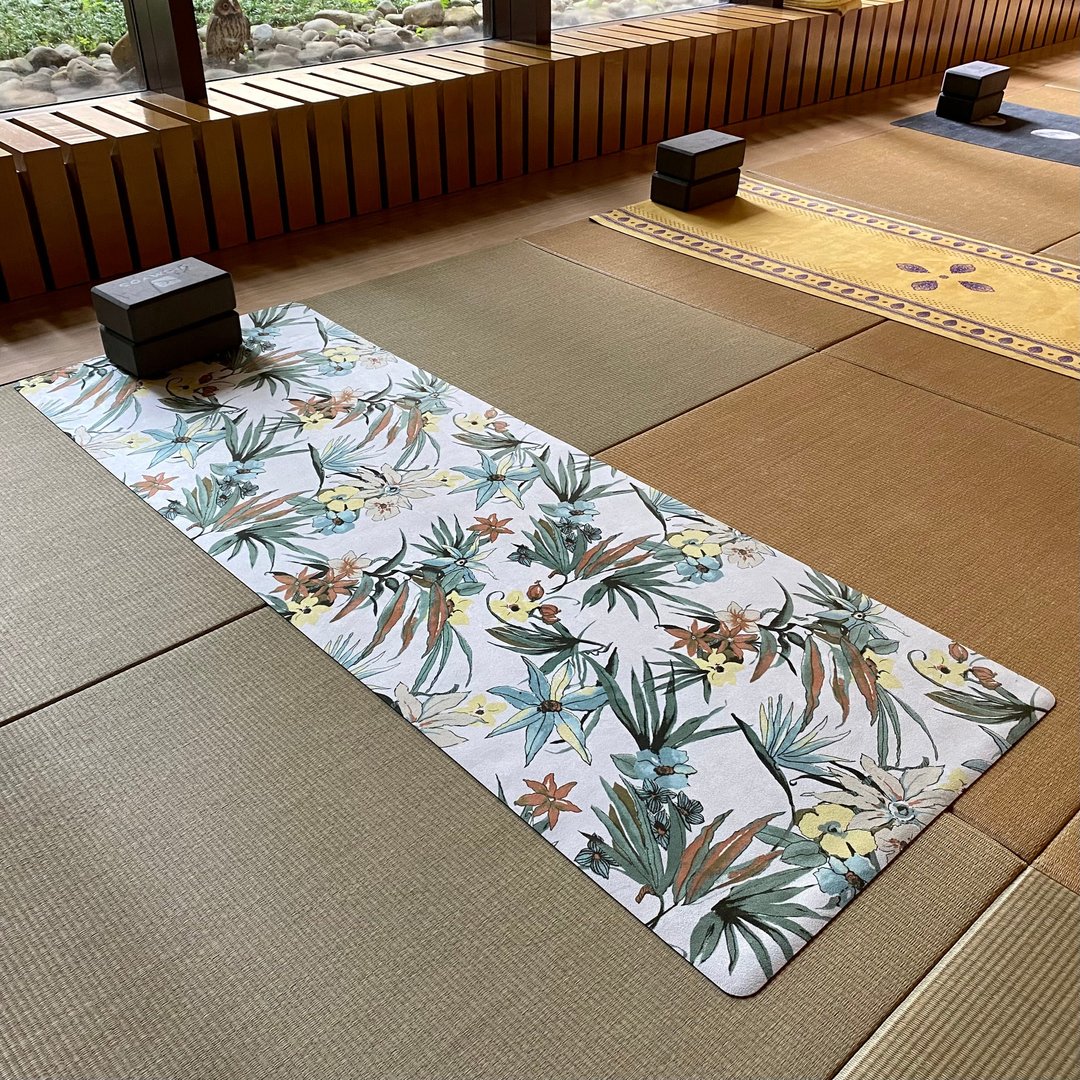 Style Boat Market瑜珈垫2mm-花样款(白)1183-002-0-02 - 瑜珈垫 - 其他材质 白色