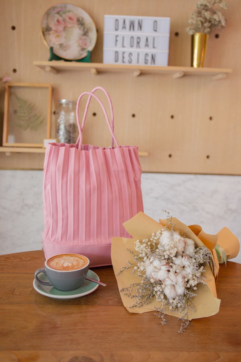aPacklet (Regular) Tote Bag in Rose Pink - 手提包/手提袋 - 聚酯纤维 粉红色