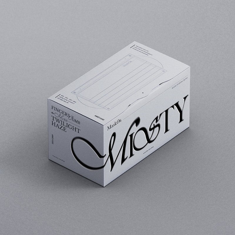 晨雾蓝 - 4层一次性口罩 30个 - 口罩 - 其他材质 蓝色