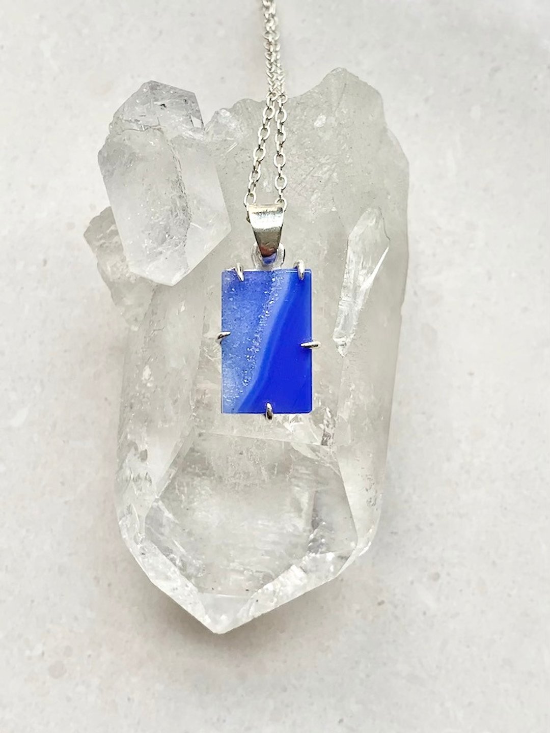 Milky way necklace - 项链 - 宝石 蓝色