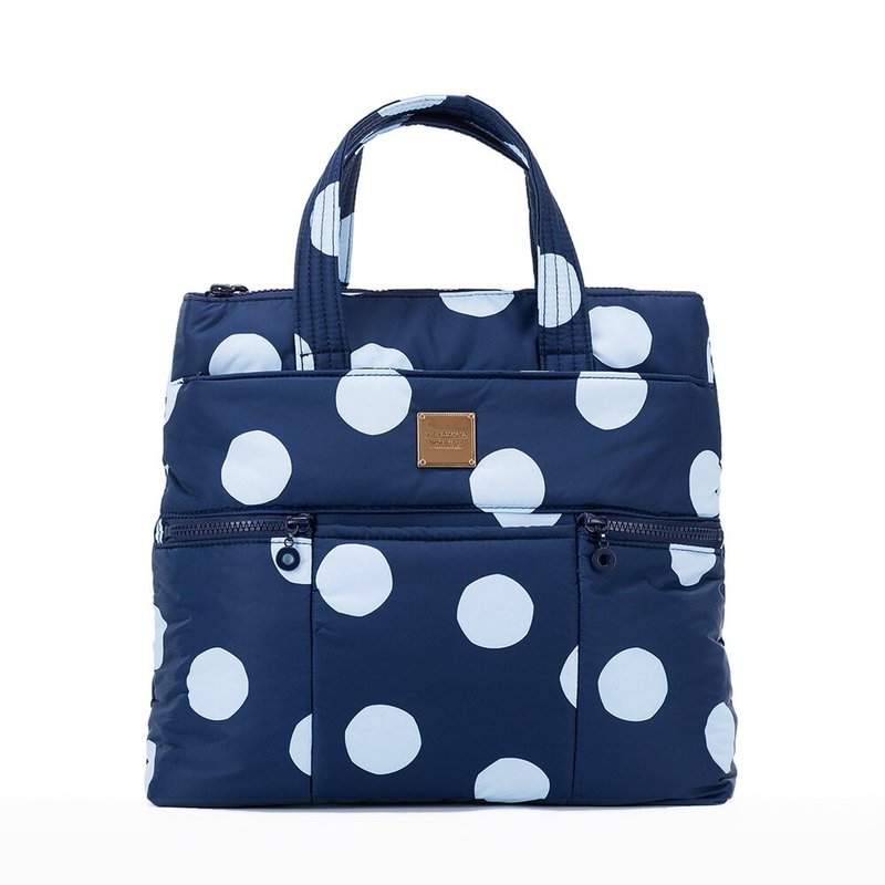 VOVAROVA 防泼水多WAY后背包 - 蓝泡泡 - 后背包/双肩包 - 其他人造纤维 蓝色