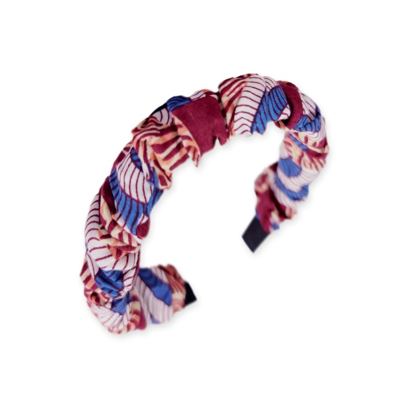 日本棉布 | 山系女孩必备扭扭头箍 | 大地色系 | 手工头饰 | 纯天 - 发带/发箍 - 棉．麻 