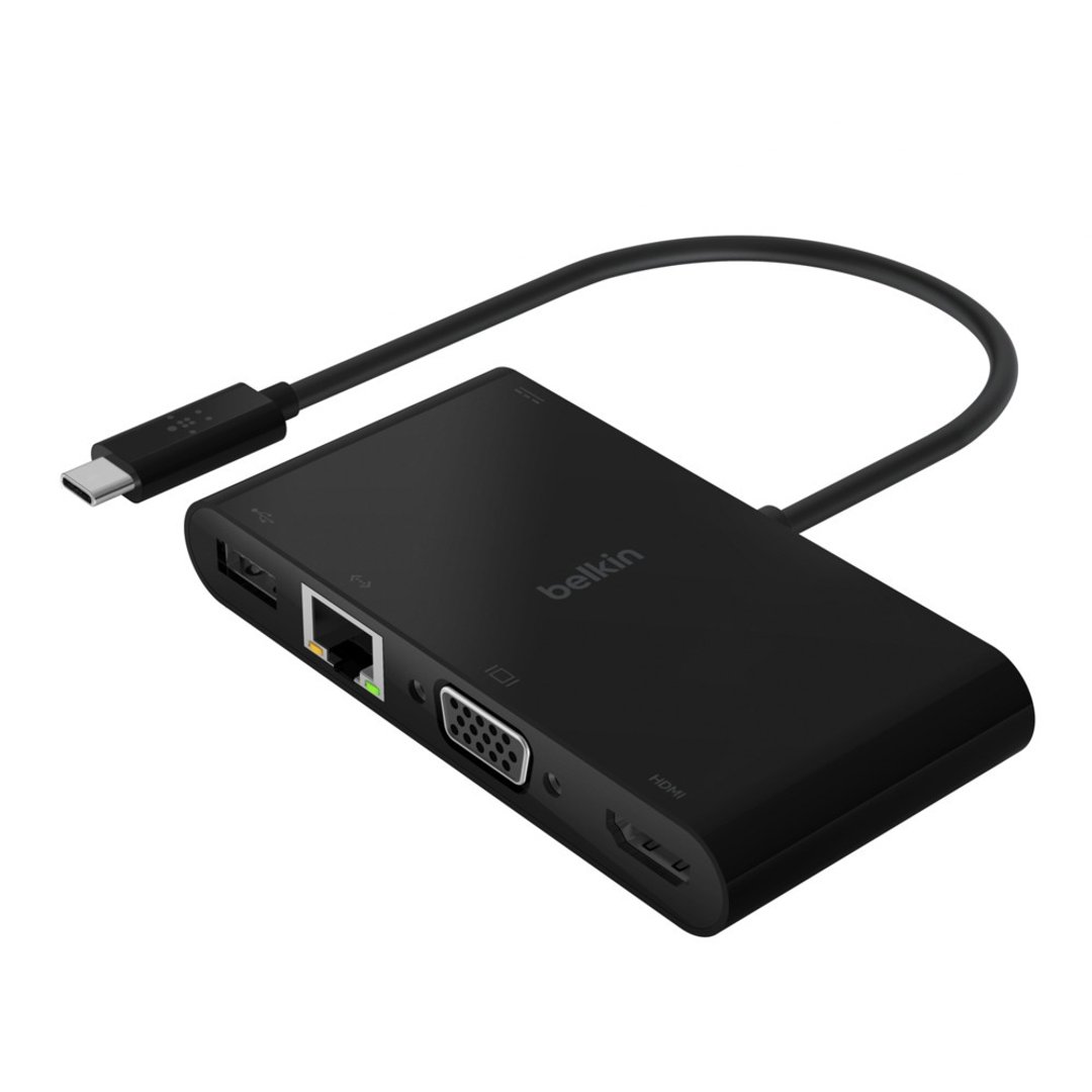 USB-C 多媒体充电转接器 (100 W) - 电脑配件 - 其他材质 