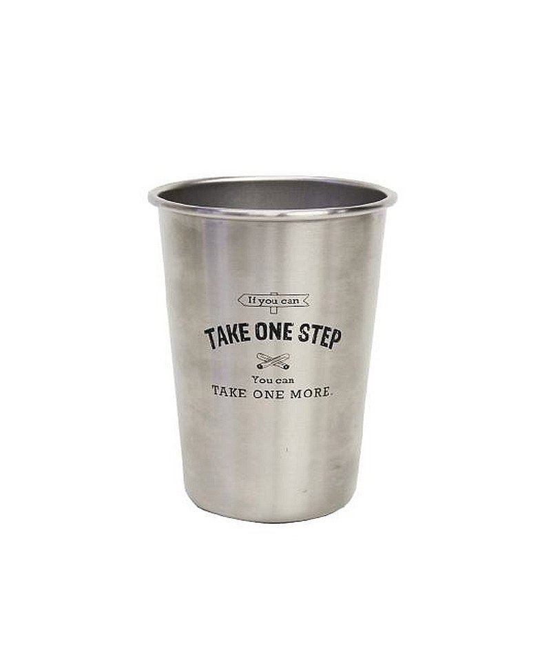 SUSS-日本进口Magnets 高质感设计不锈钢材质附盖水杯(前进款)-现货包邮 - 茶具/茶杯 - 其他金属 灰色