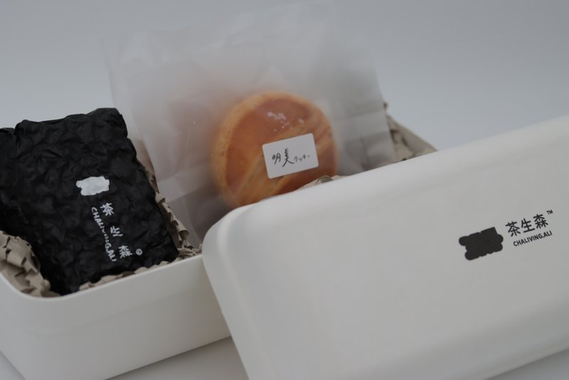圆满茶心中秋礼盒 茶品 | 盐之花咸蛋黄圆饼 - 茶 - 浓缩/萃取物 