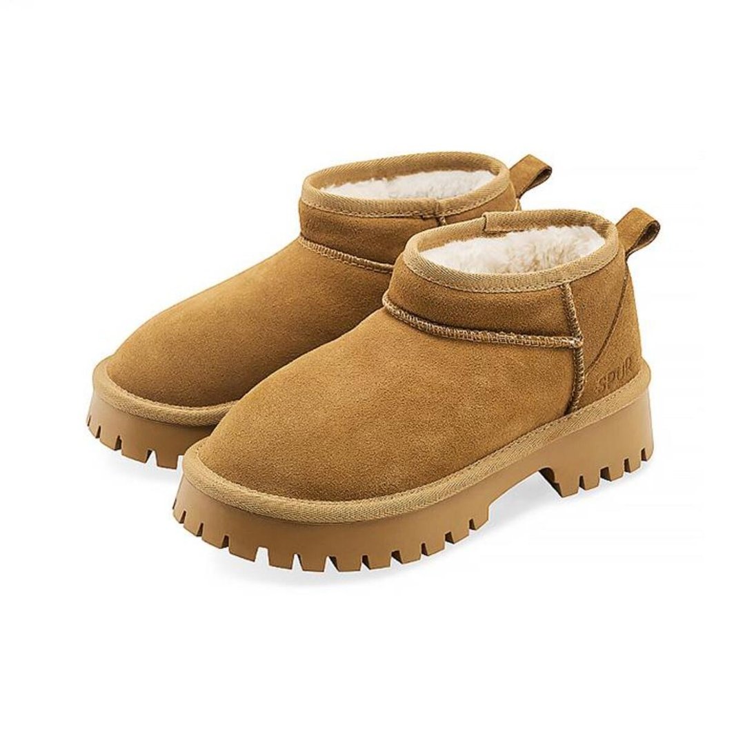 PRE-ORDER SPUR Lambs Wool Short Boots -SA9044SG - 其他女款皮鞋 - 其他材质 