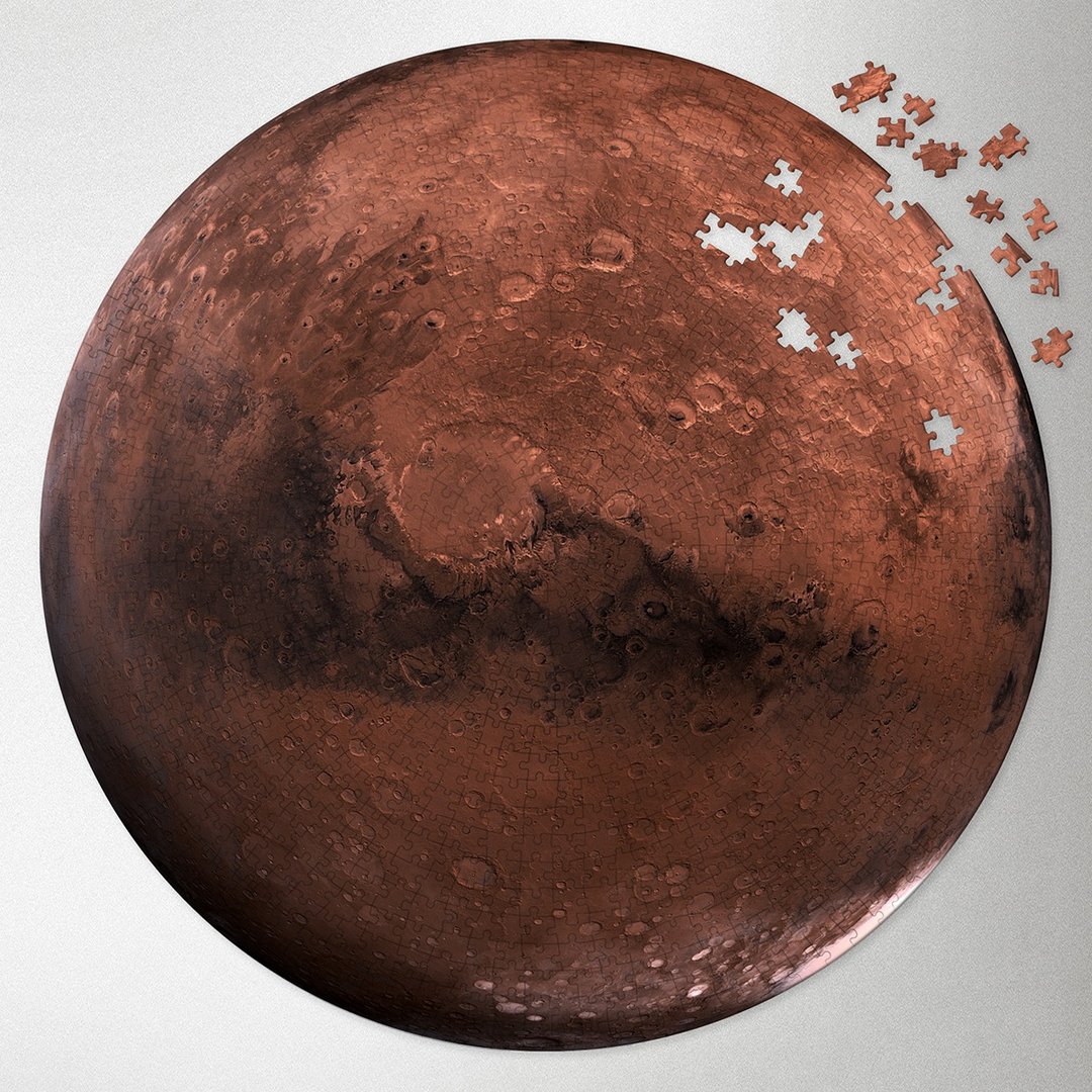 NASA 主题 - Anicorn AR交互触感高清火星拼图 The Mars Puzzle - 拼图 - 纸 多色
