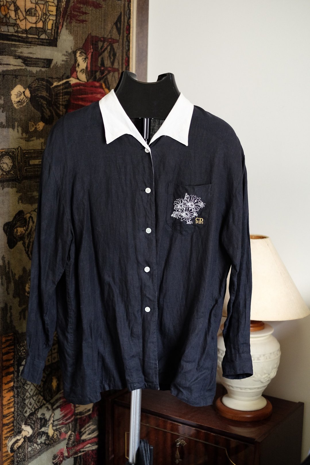 Vintage Christian Dior Long Sleeve Shirt. - 女装衬衫 - 其他材质 