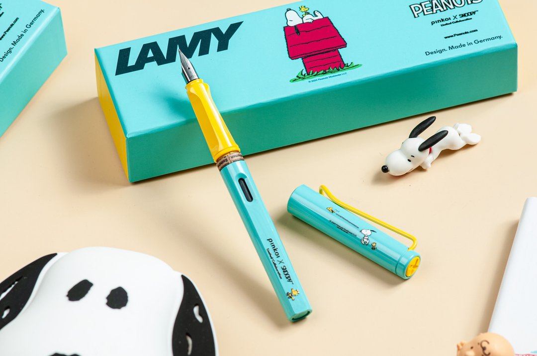 *无法刻字*【Pinkoi x SNOOPY】LAMY 钢笔 / safari / 跑步篇 - 钢笔 - 塑料 多色