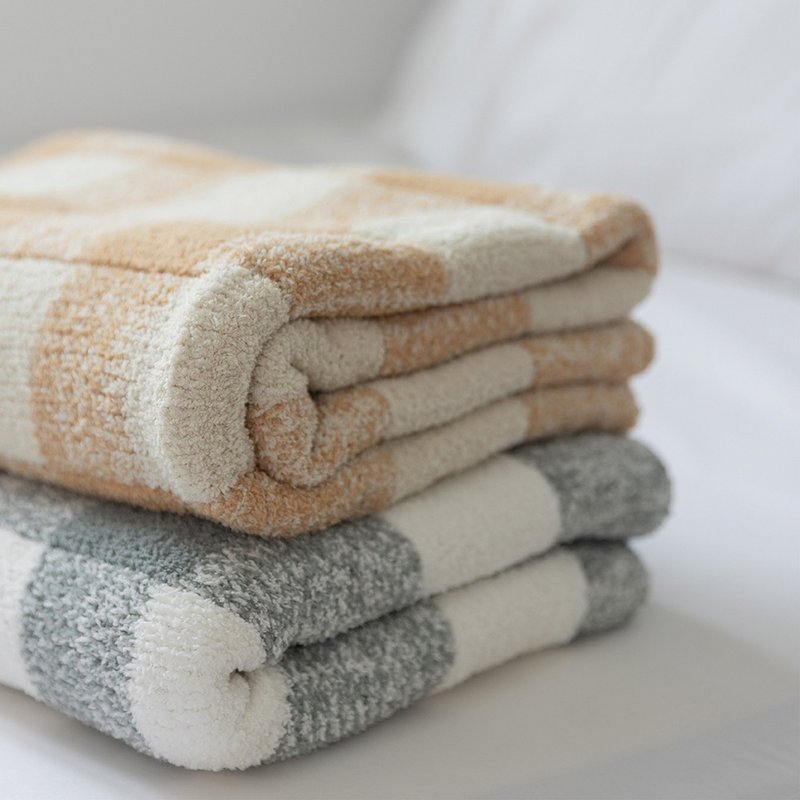 洋森生活|苏格兰纹瞬暖毛毯-客订 - 被子/毛毯 - 聚酯纤维 蓝色