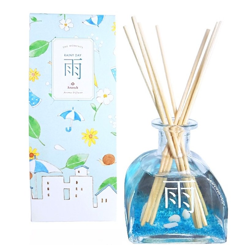雨．香氛藤枝扩香组 - 香薰/精油/线香 - 玻璃 