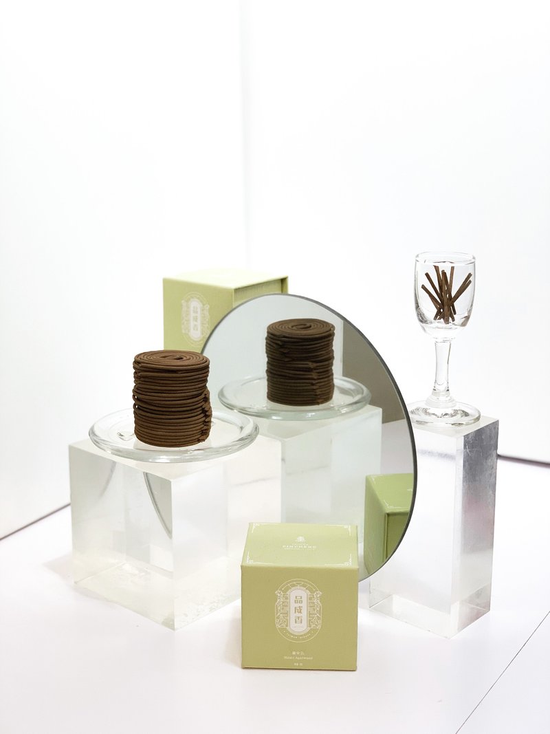 •香精走开 天然我来•越南惠安沉香２小时天然小圆香(48片) - 香薰/精油/线香 - 其他材质 绿色