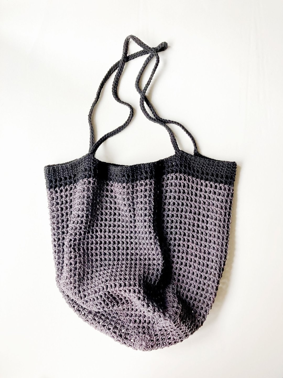 【现货】dark gray + black 侧背编织托特 【选我选我不用等喔】 - 侧背包/斜挎包 - 棉 灰色