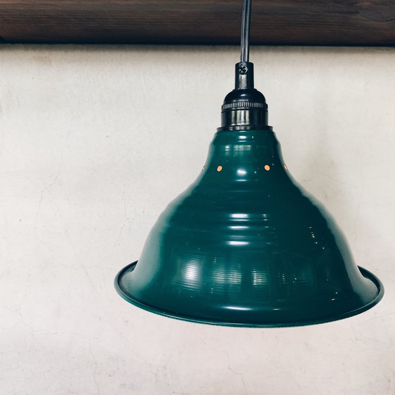 早期德国1970年代 工业风军绿铝吊灯/极限量 库存新品 - 灯具/灯饰 - 其他金属 绿色