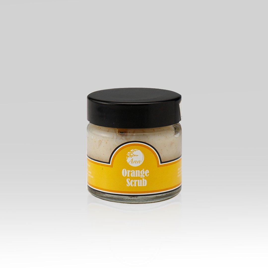 AnnChen陈怡安手工皂-脸部去角质果酱60g 橘子 - 脸部清洁/卸妆用品 - 精油 橘色