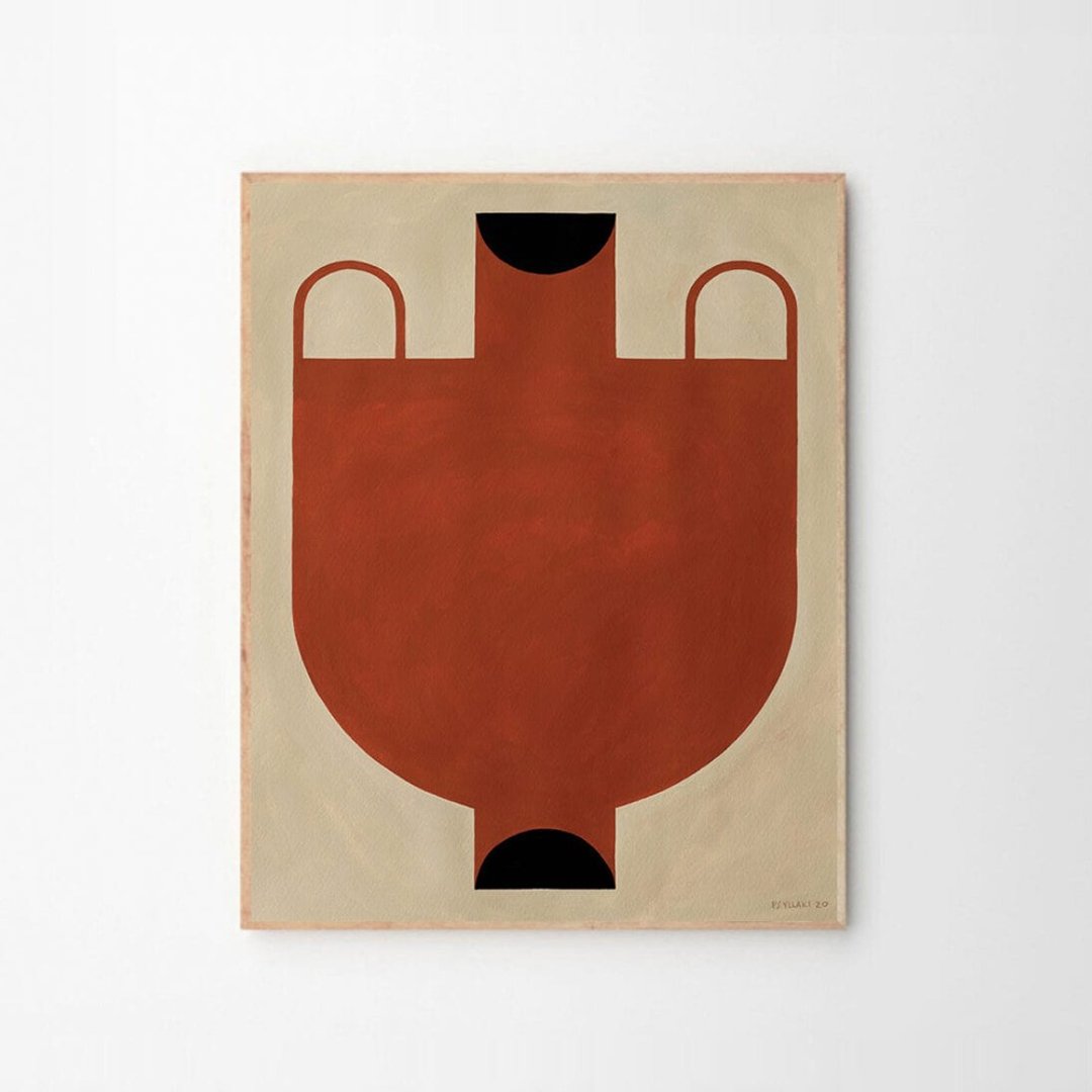 【原装海报】Studio Paradissi | Silhouette Of A Vase 06 - 海报/装饰画/版画 - 纸 