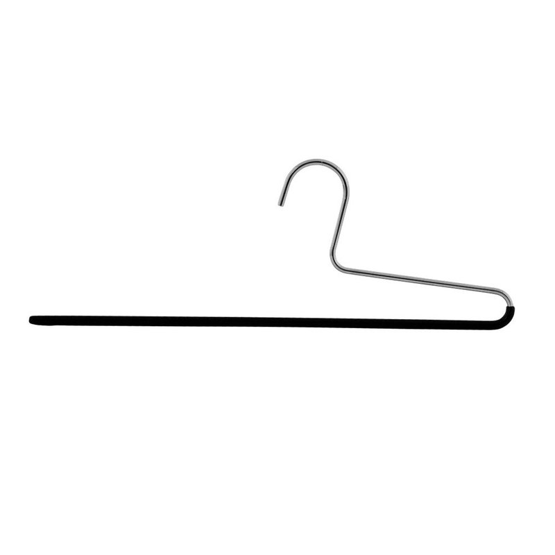 【德国MAWA】时尚单排止滑无痕裤架33cm(黑色/30入) - 衣架/挂勾 - 其他金属 黑色