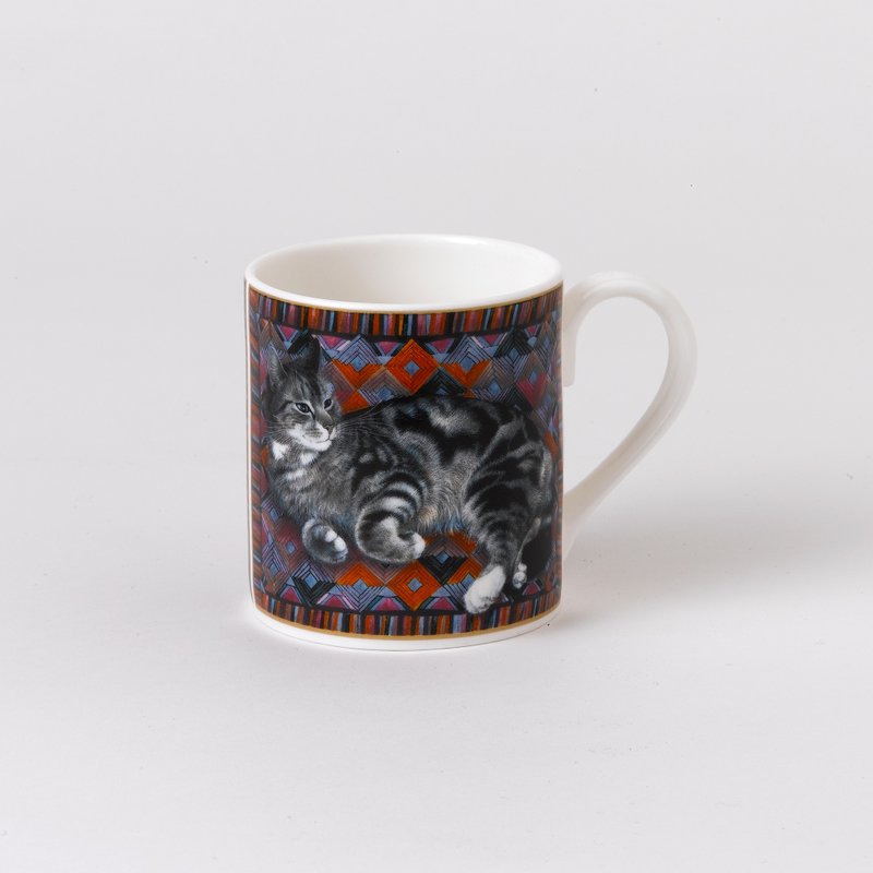 英国 RK | Lesley Anne Ivory猫 280ml 骨瓷杯 Occtopussy - 其他杯子 - 瓷 多色