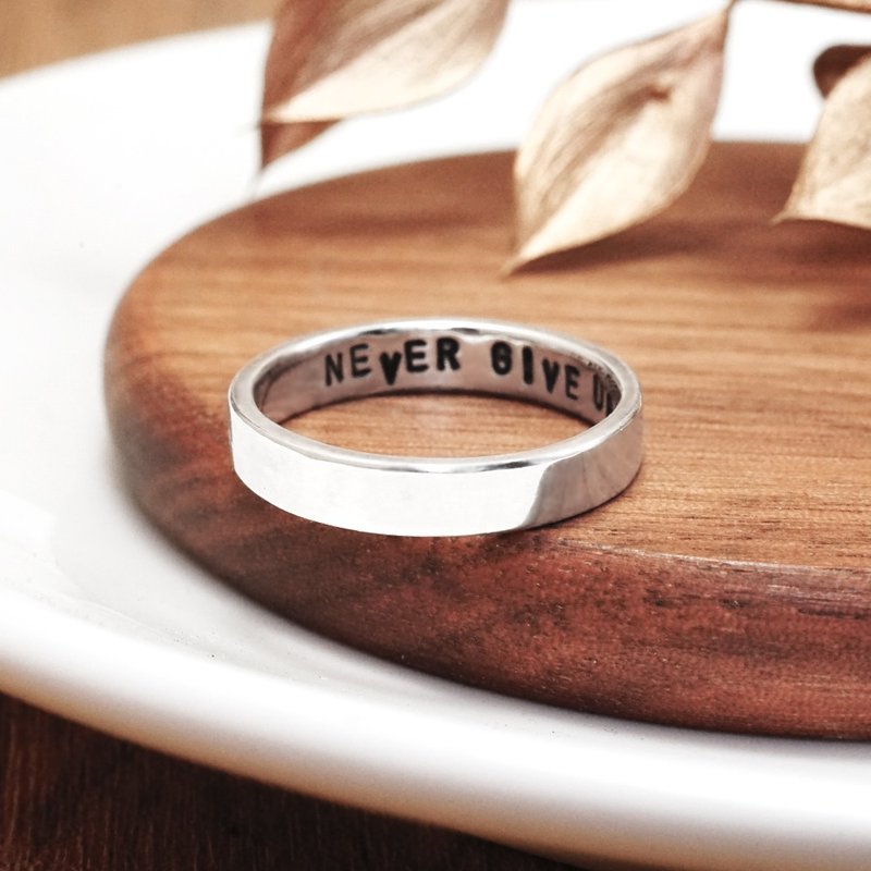 单环戒指 窄版 银戒体验课 ART64永和店 银饰手作 金工课 文化币 - 金工/饰品 - 纯银 