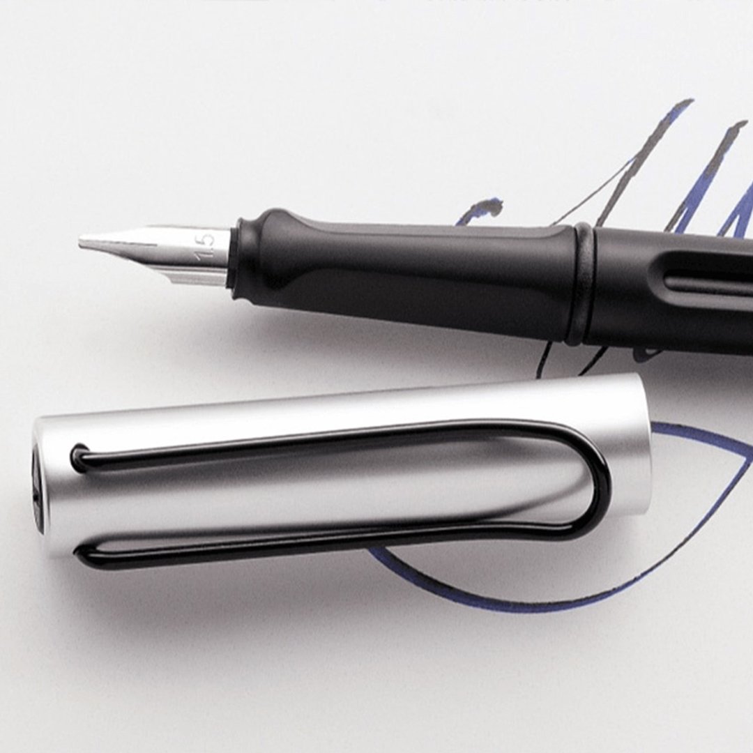 【雷雕免费刻字】LAMY 钢笔 / JOY 喜悦系列 - 经典 11 黑杆铝盖 - 钢笔 - 铝合金 黑色