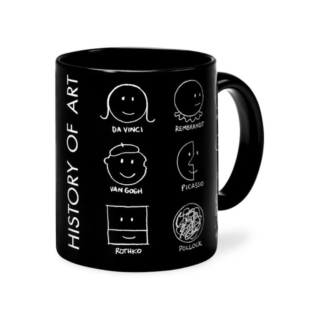 美国 MoMA 她的艺术史马克杯水杯咖啡杯陶瓷牛奶杯艺术感生日礼物 - 咖啡杯/马克杯 - 瓷 
