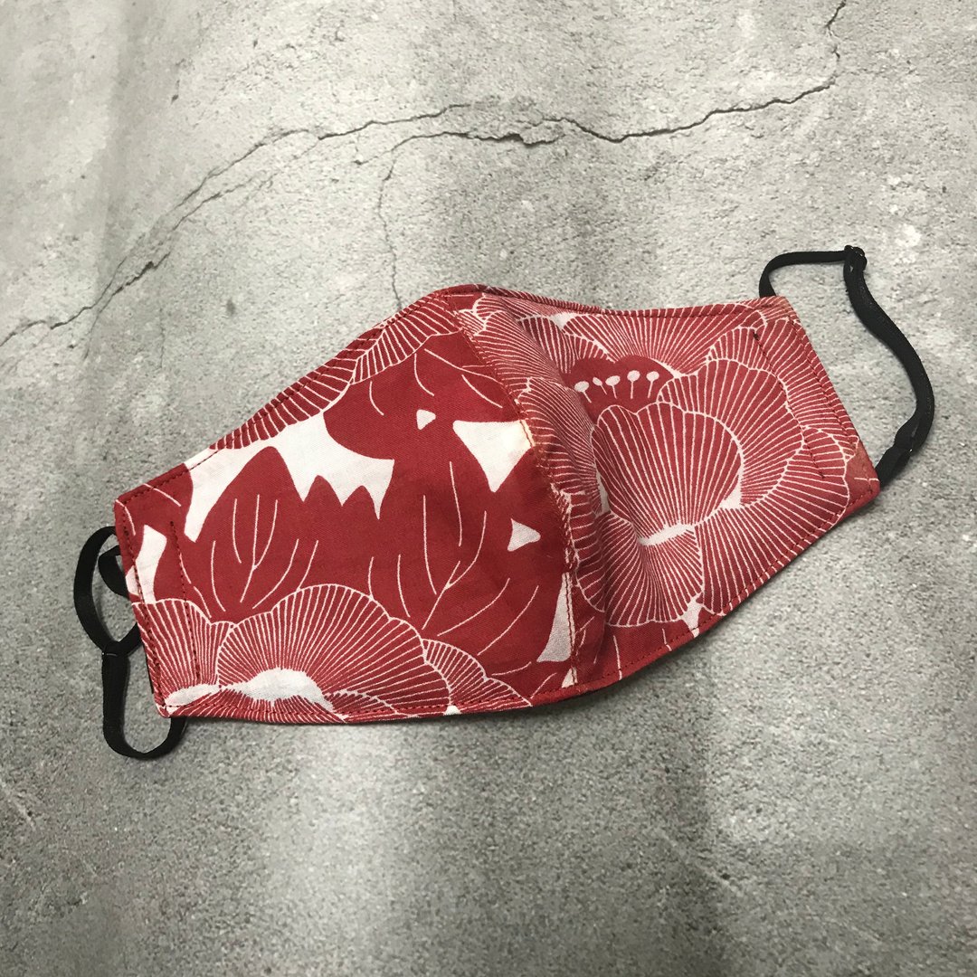 Sienna蚕丝里立体口罩 - 口罩 - 棉．麻 灰色