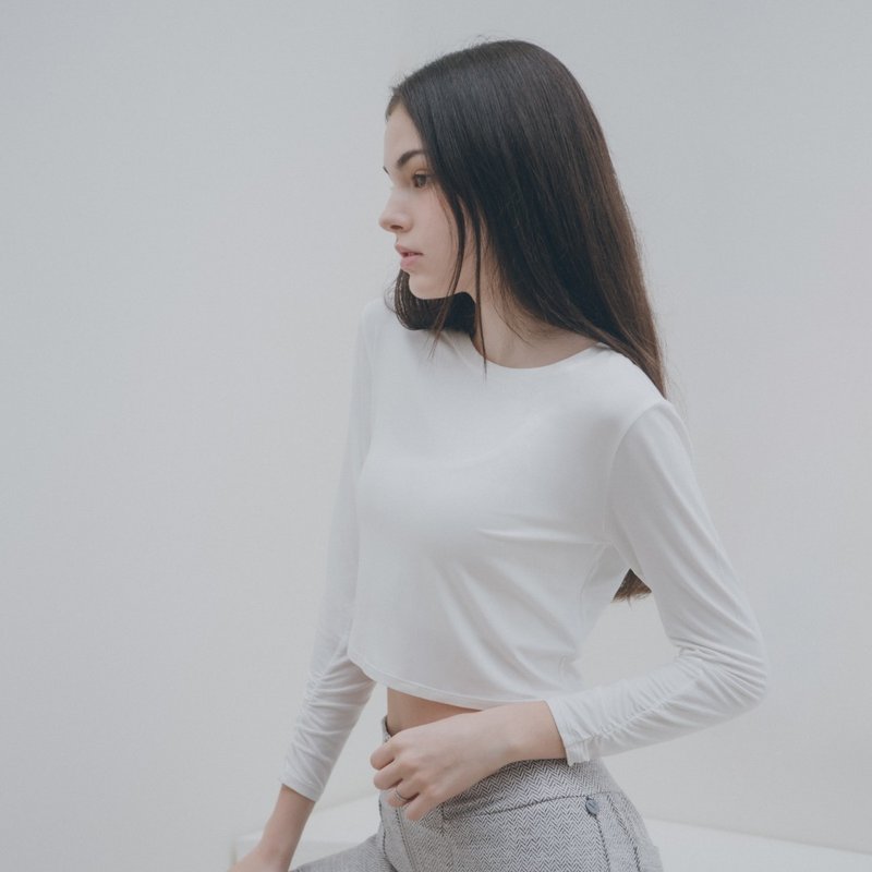 【MACACA】秘密云上衣 - BHE3845 白 - 女装上衣 - 其他材质 白色