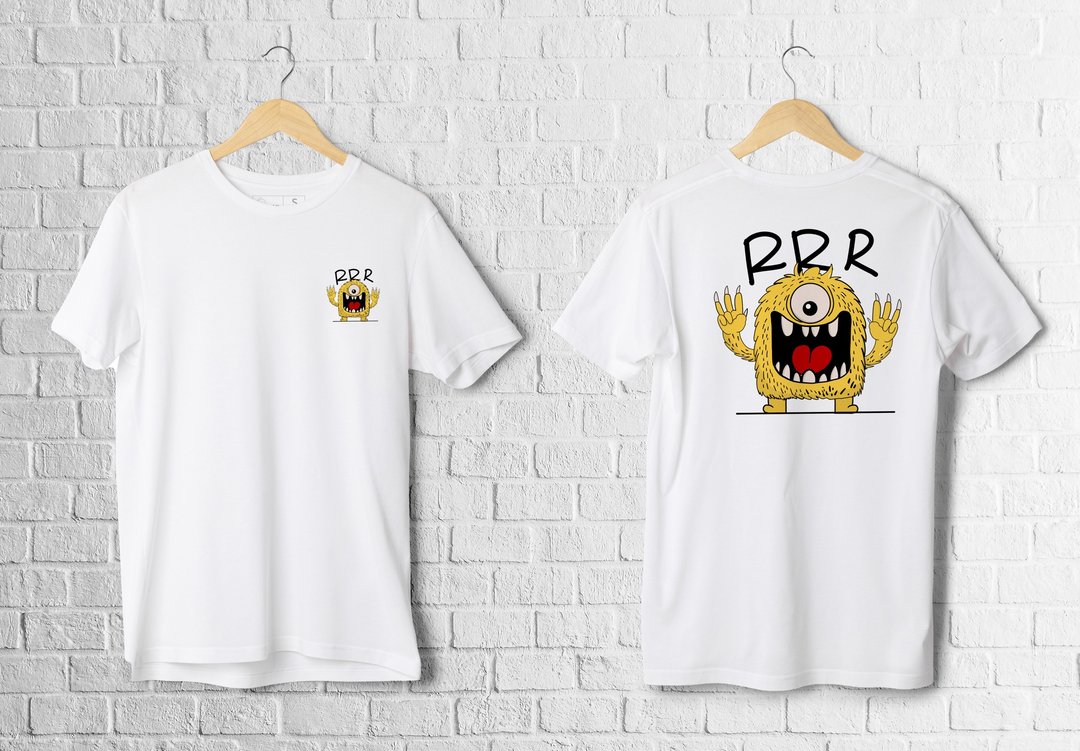 【I ROAR 】Rrr! 毛毛怪兽/厚磅棉T/潮流可/订制 - 男装上衣/T 恤 - 棉 