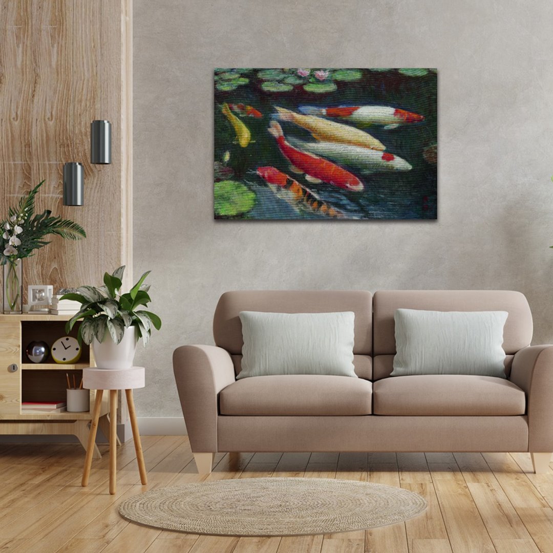【定制化礼物】李梅树纪念馆 鱼跃龙门 - 海报/装饰画/版画 - 其他材质 多色